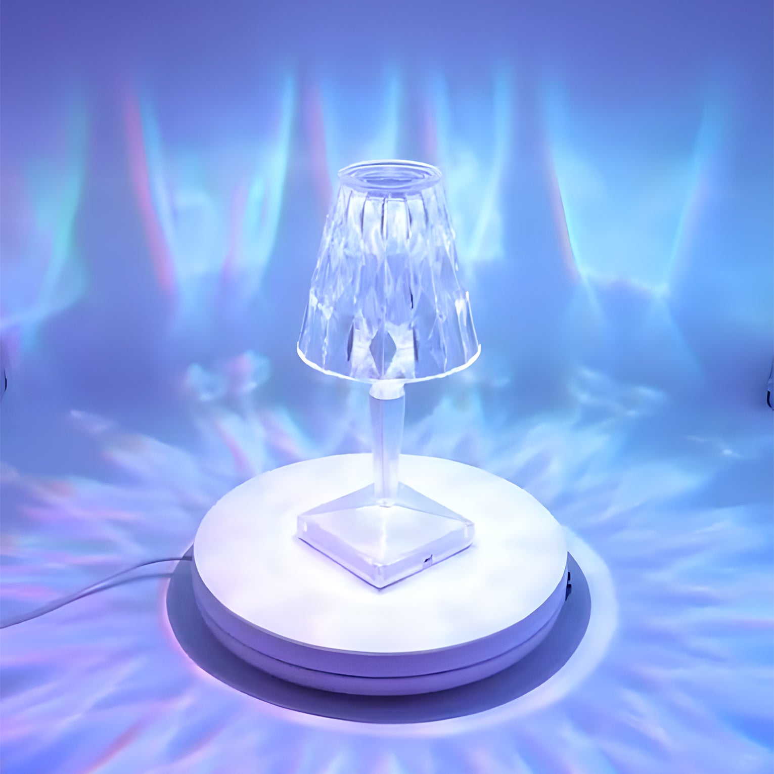 Crystal Umbrella Lamp