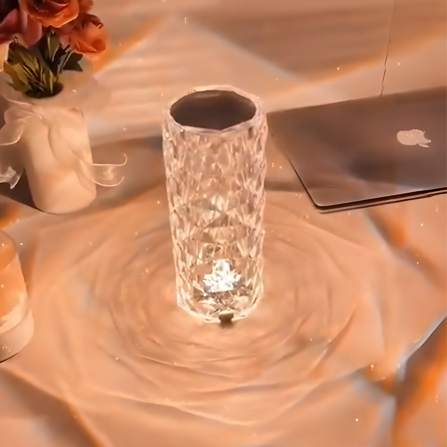 Rose Diamond Lamp
