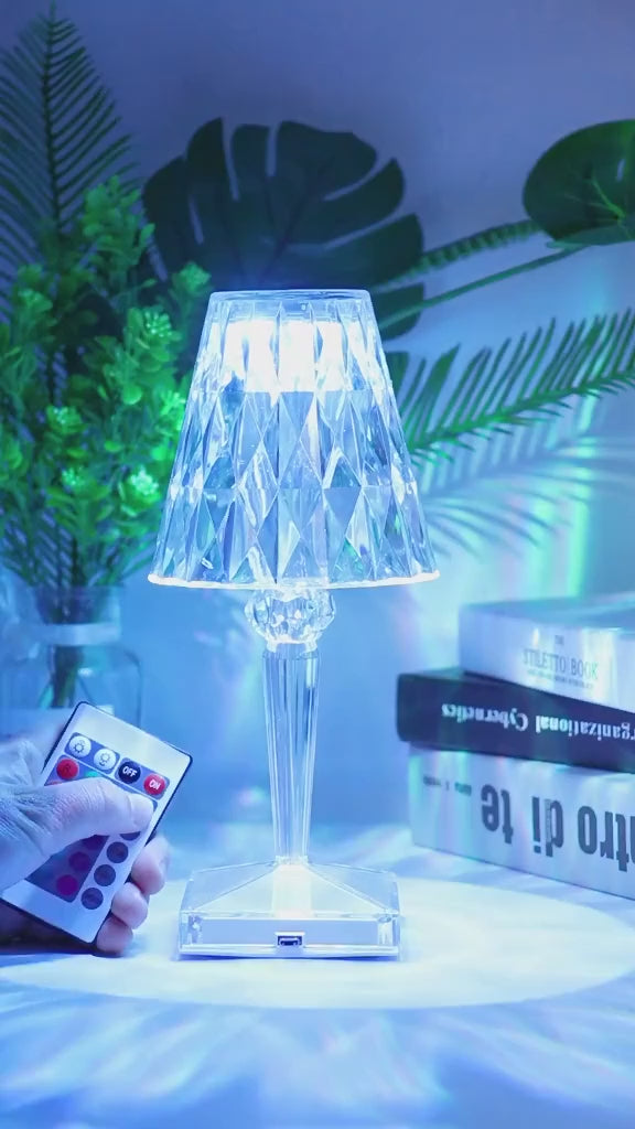 Crystal Umbrella Lamp